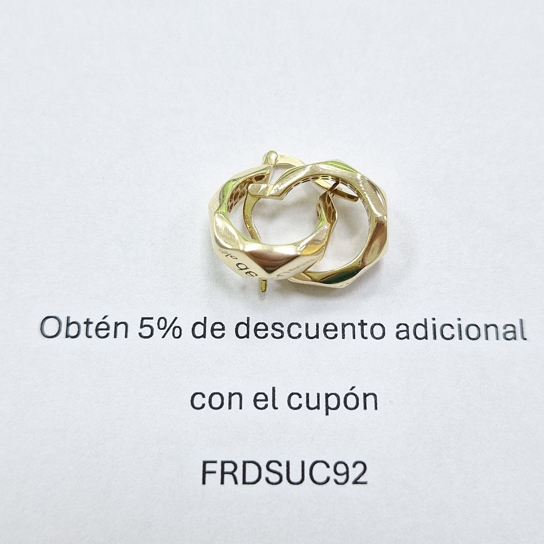 ARRACADAS ORO 14K 2.3 (NUEVO)