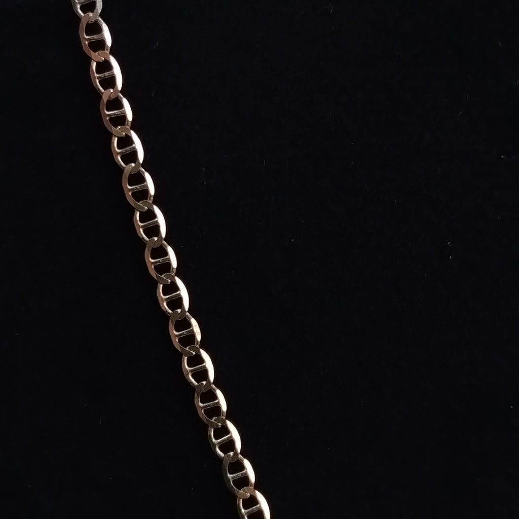CADENAS TEJIDO GUCHI ORO 10K 55 CM 4.1 GR (NUEVO)