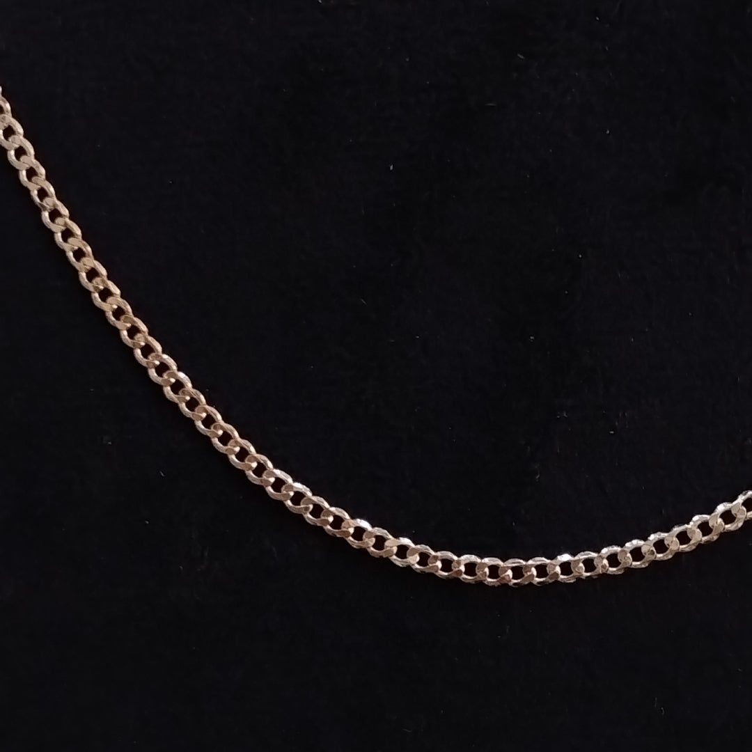 CADENA BARBADA 14K 55 CM 5.1 GR (NUEVO)