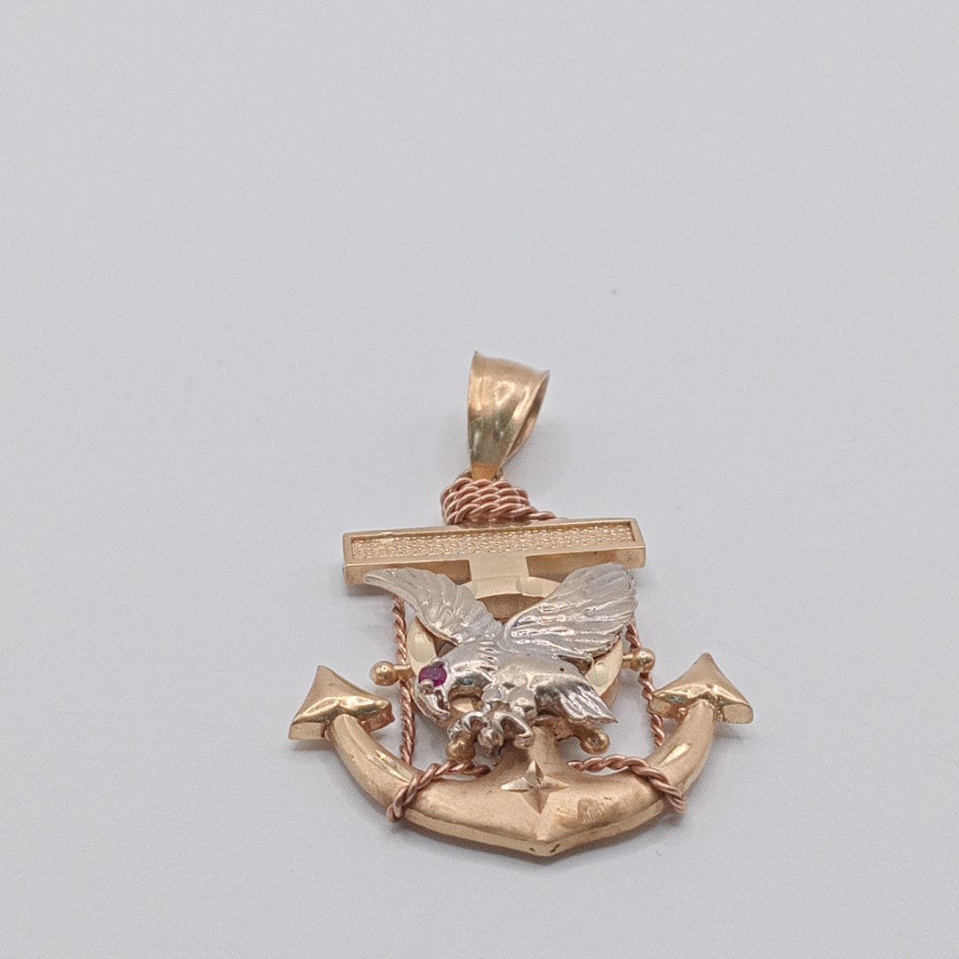 DIJE ORO COMBINADO 14 K 8,50 GRMS (SEMINUEVO)