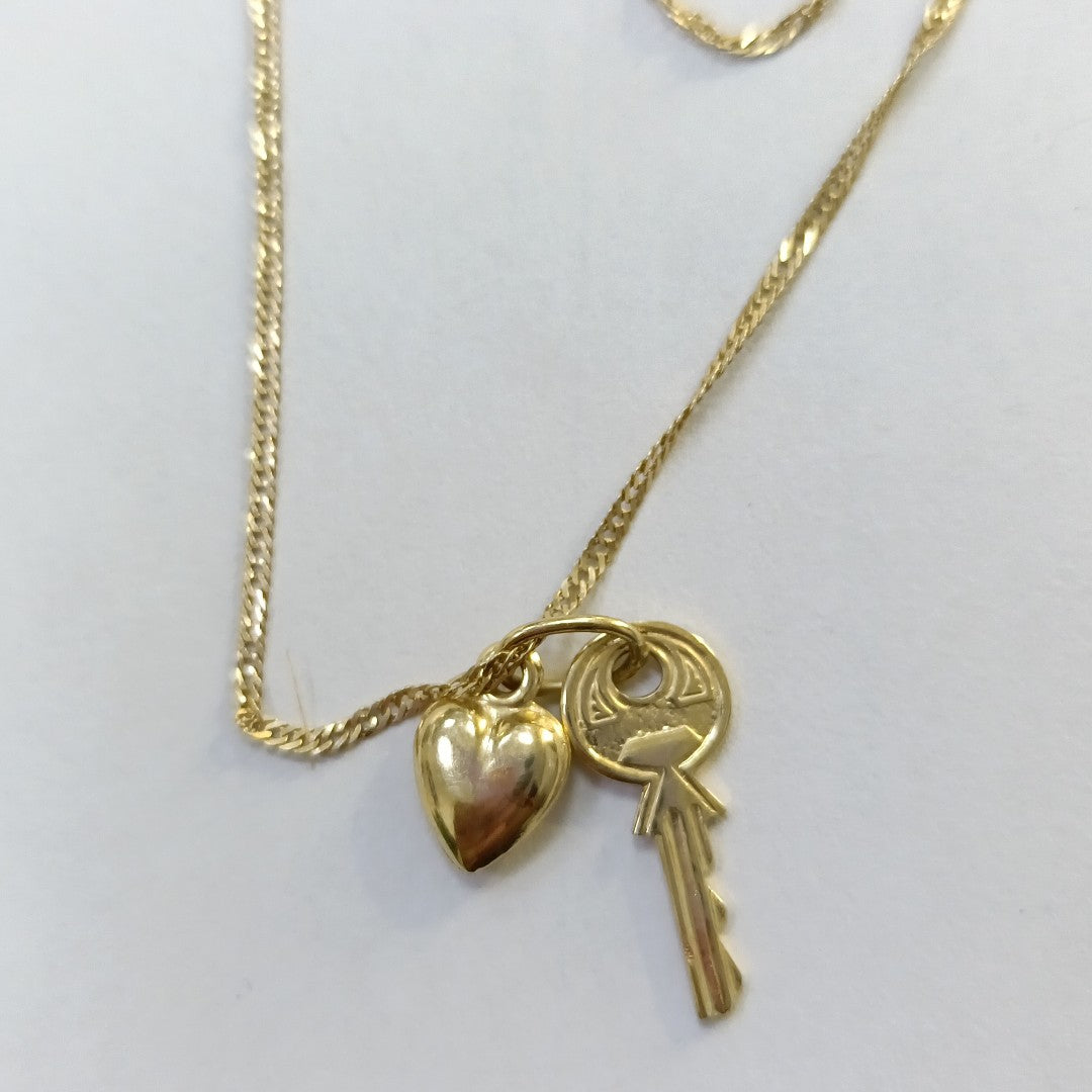CADENA ORO 14 K 3,10 GRMS (SEMINUEVO)