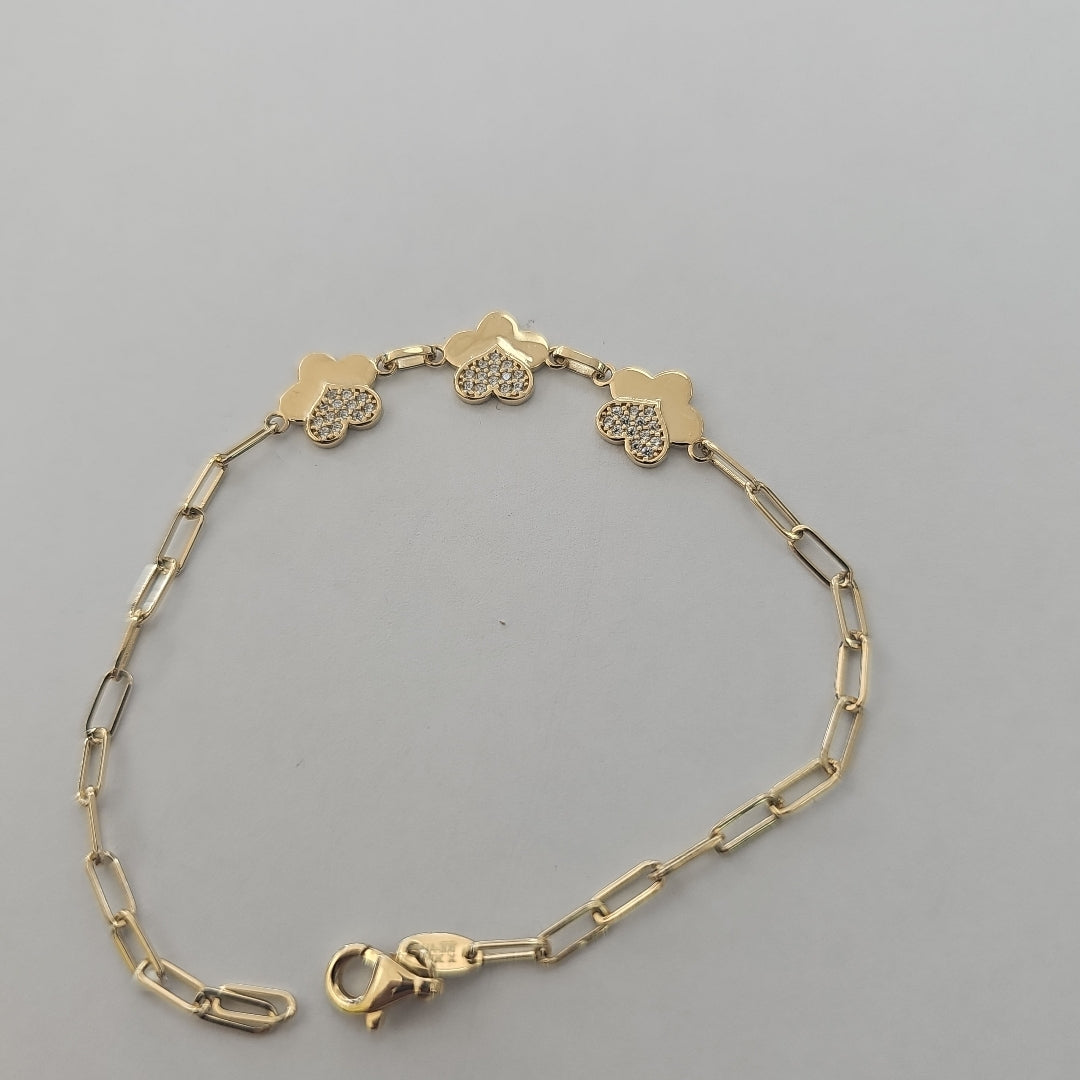 PULSERAS DAMA ORO 14K 3.3 (NUEVO)