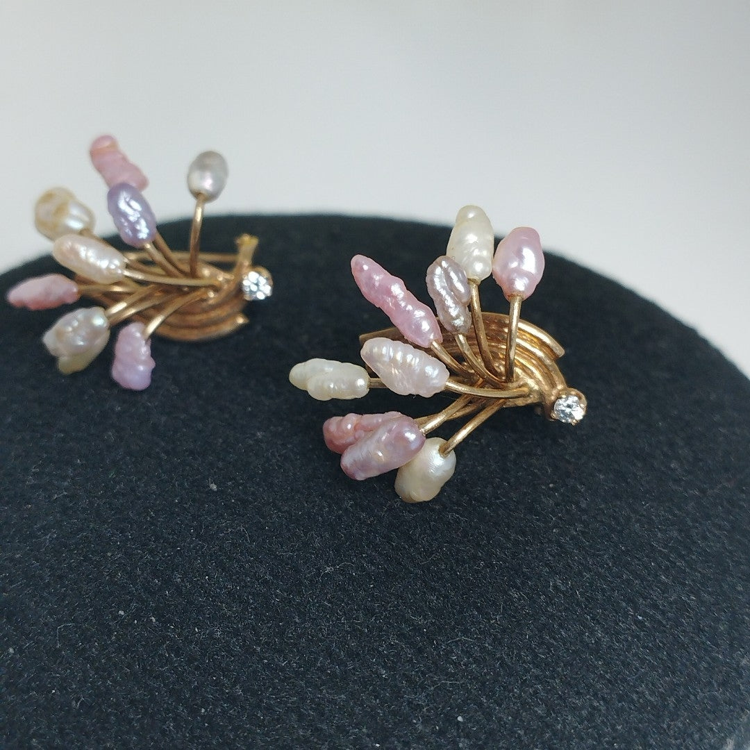 ARETES PAR ORO 8 K 4.7 GRMS (SEMINUEVO)