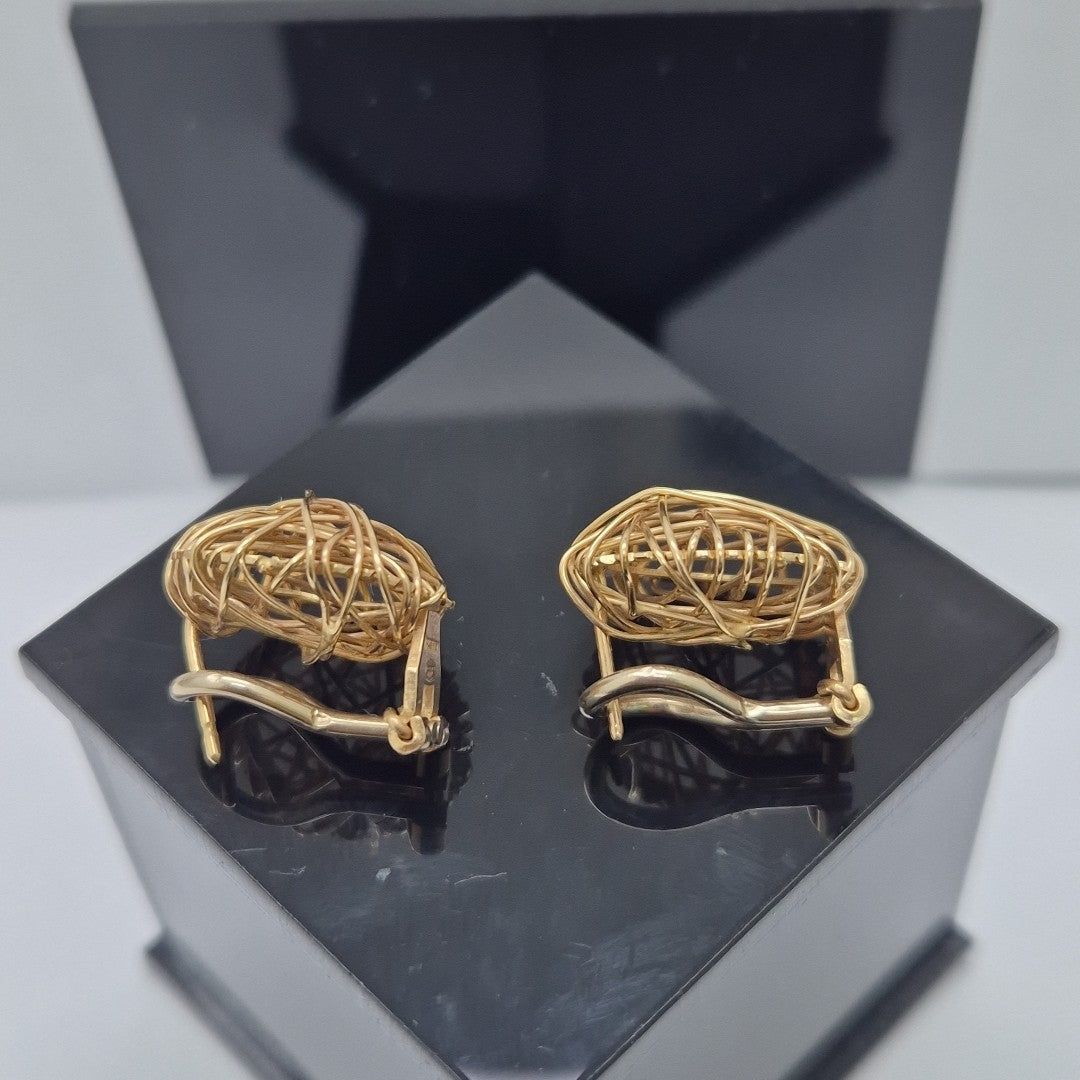 ARETES PAR ORO 14 K 5.8 GRMS (SEMINUEVO)
