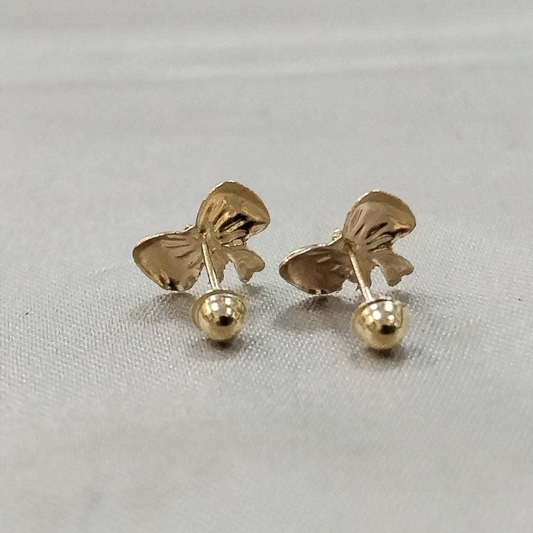 BROQUELES BROQUEL FIG MOÑO C CIRCONIA 14K 0.2441 GR (NUEVO)