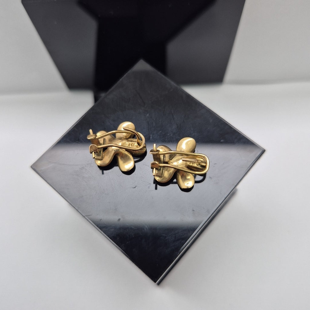 ARETES PAR ORO 14 K 3.7 GRMS (SEMINUEVO)