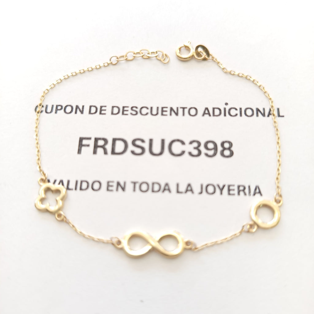 PULSERAS DAMA ORO 14K 1.5 (NUEVO)