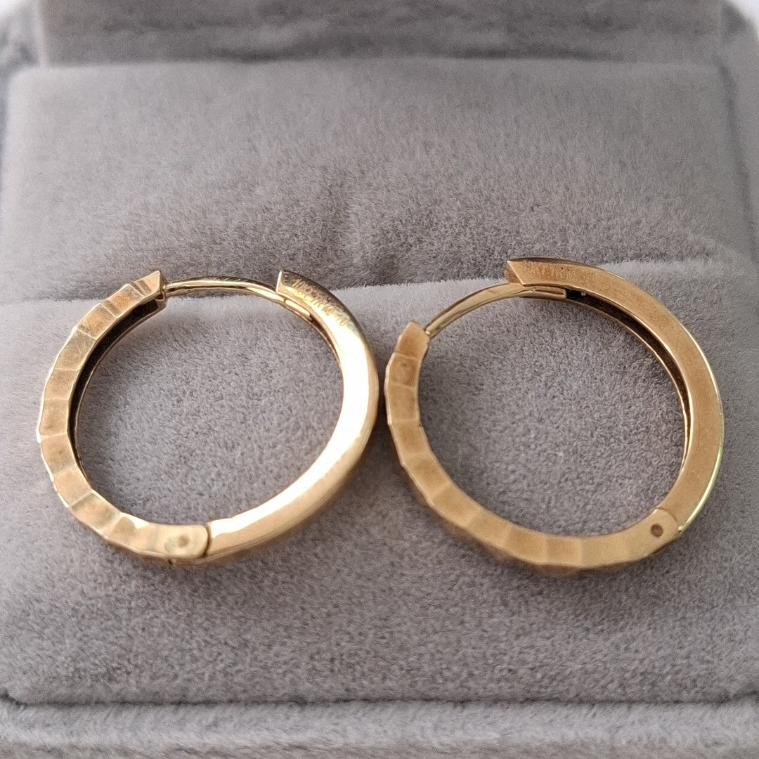 ARRACADAS PAR ORO 10 K 1.6 GRMS (SEMINUEVO)