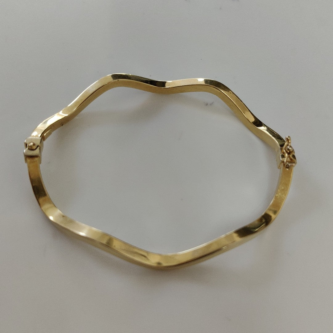 PULSERA RIGIDA ORO 14 K 4,70 GRMS (SEMINUEVO)
