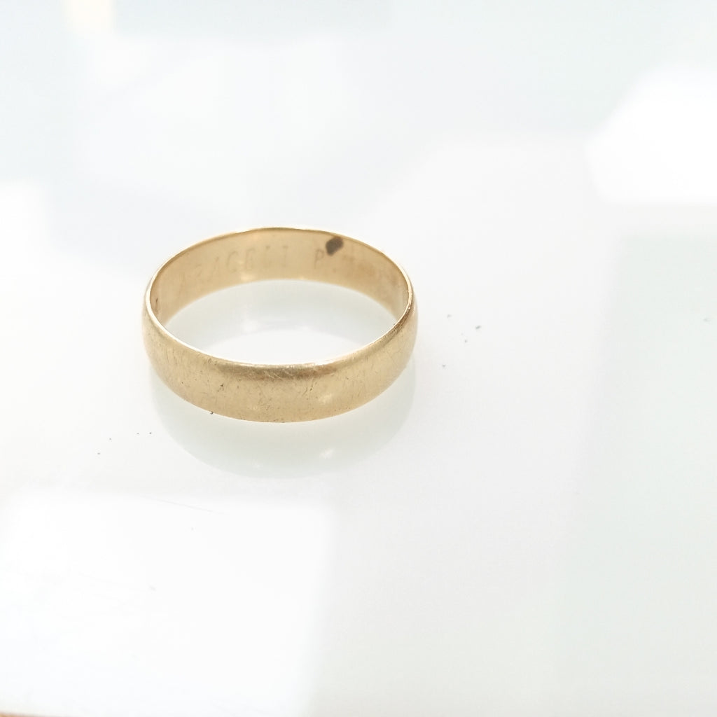 ARGOLLA ORO 14 K 4.6 GRMS (SEMINUEVO)