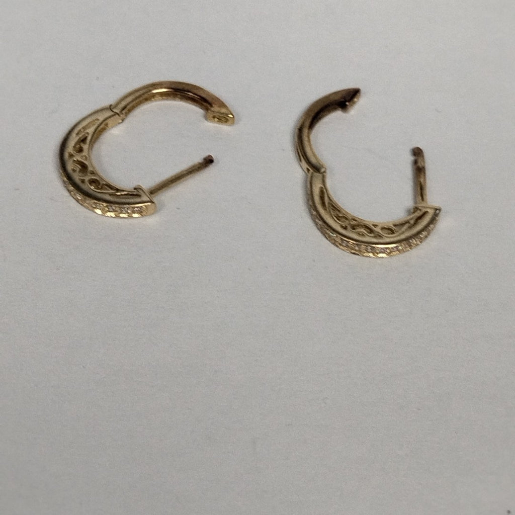 ARRACADAS PAR ORO 10 K 1,50 GRMS (SEMINUEVO)