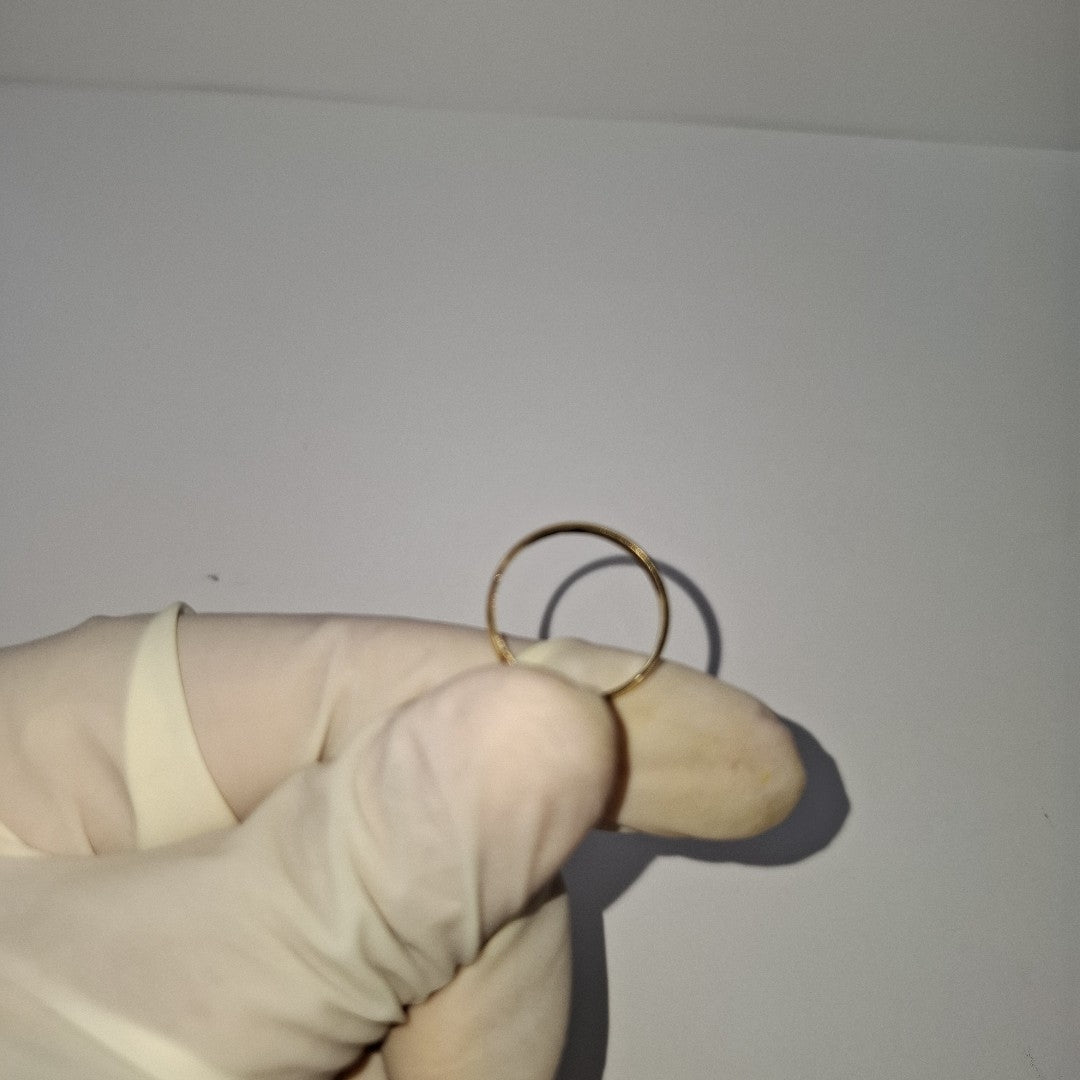 ARGOLLA ORO 14 K 1.4 GRMS (SEMINUEVO)