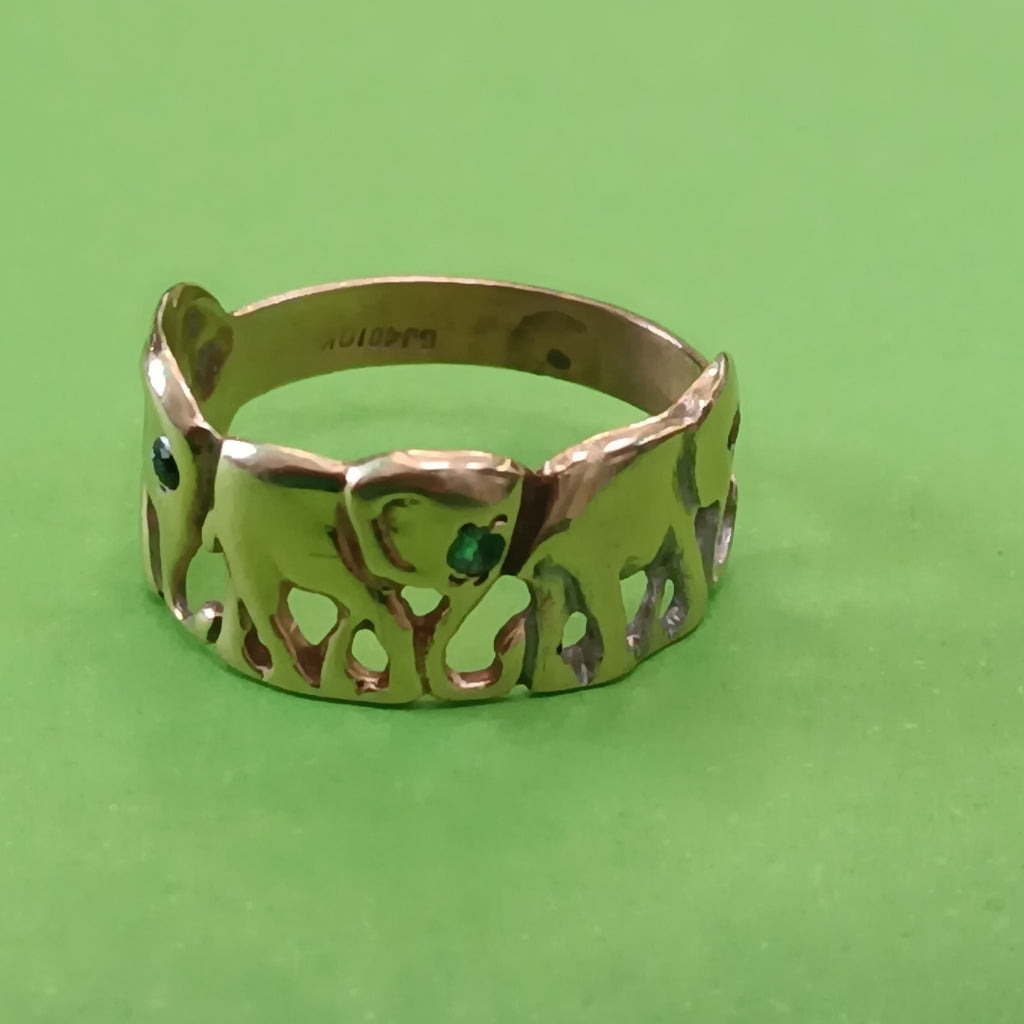 ANILLO ORO 10 K 2.4 GRMS (SEMINUEVO)