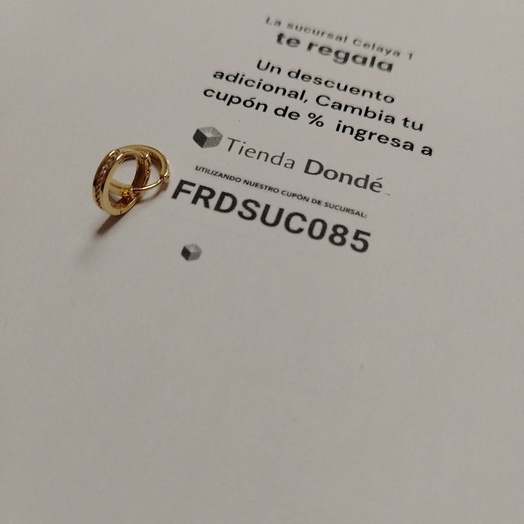HUGGIES ORO 14K 2 (NUEVO)