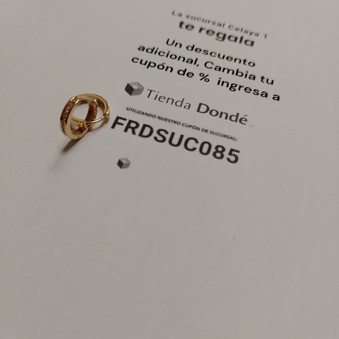 HUGGIES ORO 14K 2 (NUEVO)