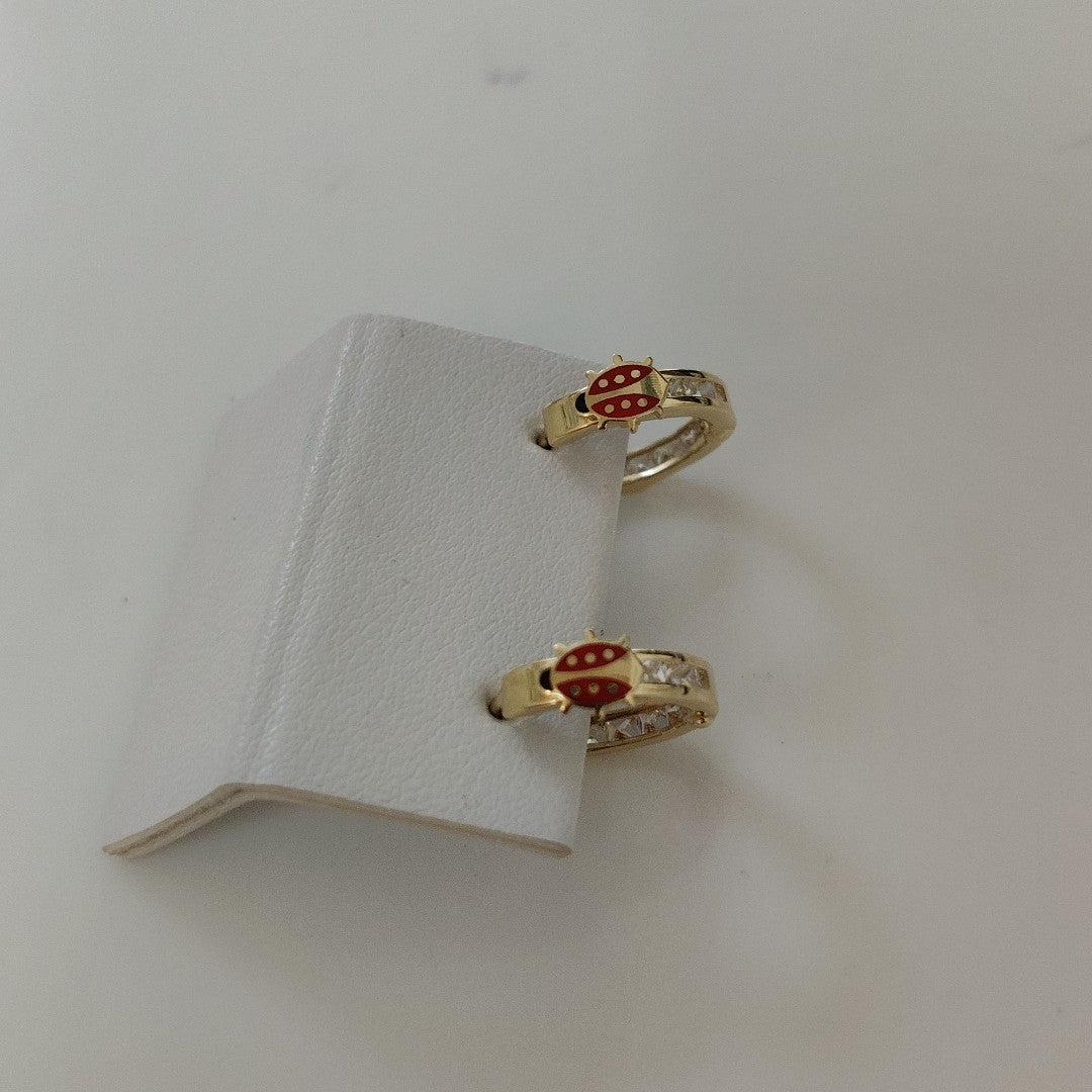 ARETES PAR ORO 14 K 1.5 GRMS (SEMINUEVO)