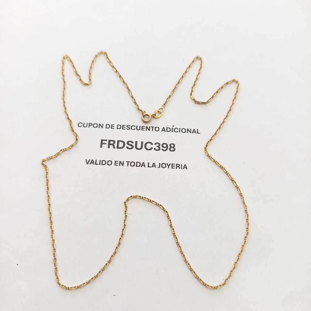 CADENA ORO 10 K 3.4 GRMS (SEMINUEVO)