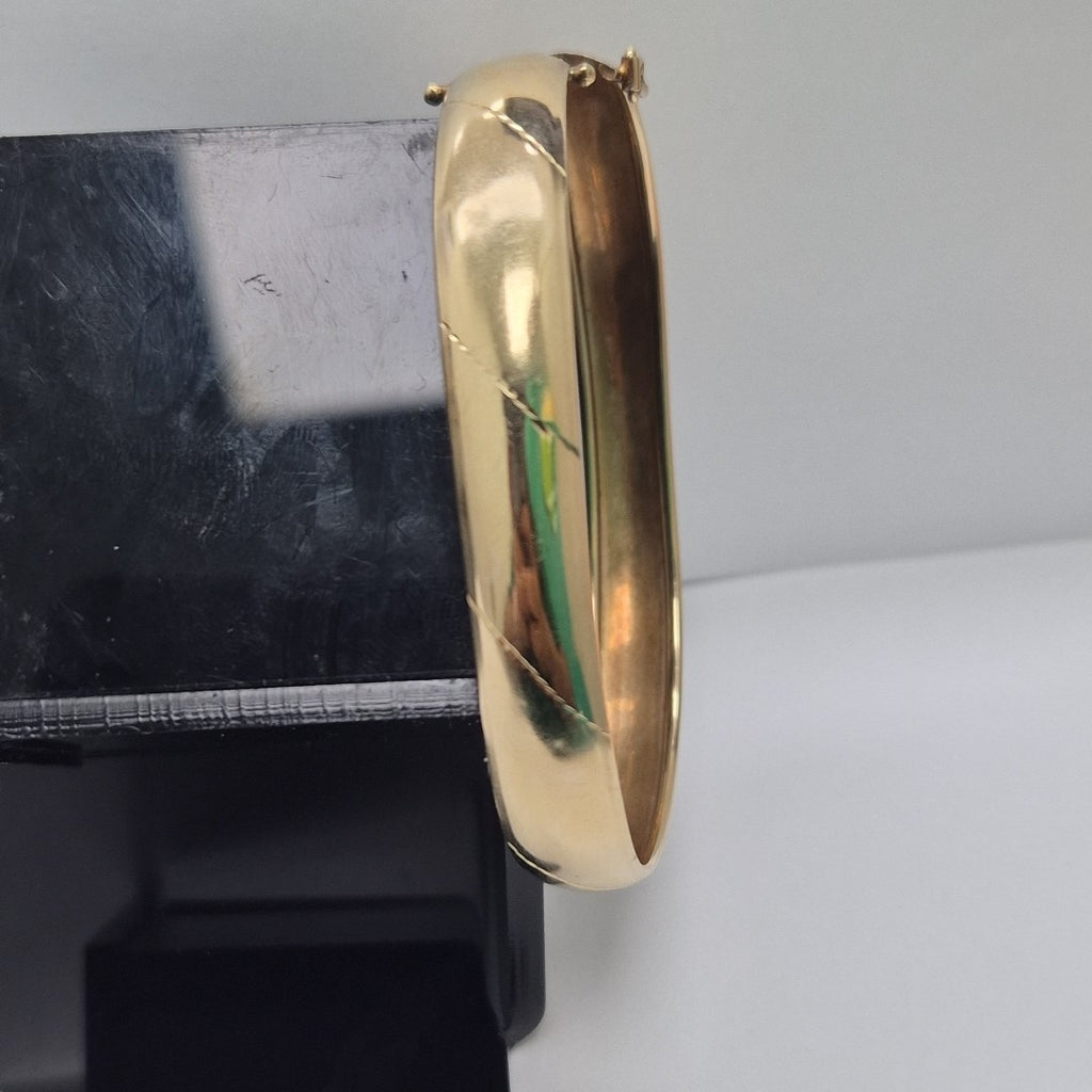PULSERA RIGIDA ORO 14 K 7,40 GRMS (SEMINUEVO)