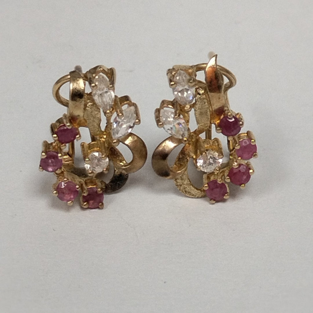 ARETES PAR ORO 10 K 3,50 GRMS (SEMINUEVO)