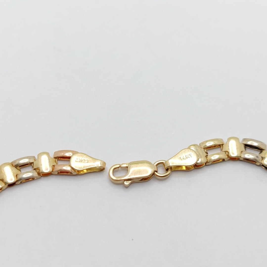 PULSERA ORO 14 K 5.8 GRMS (SEMINUEVO)