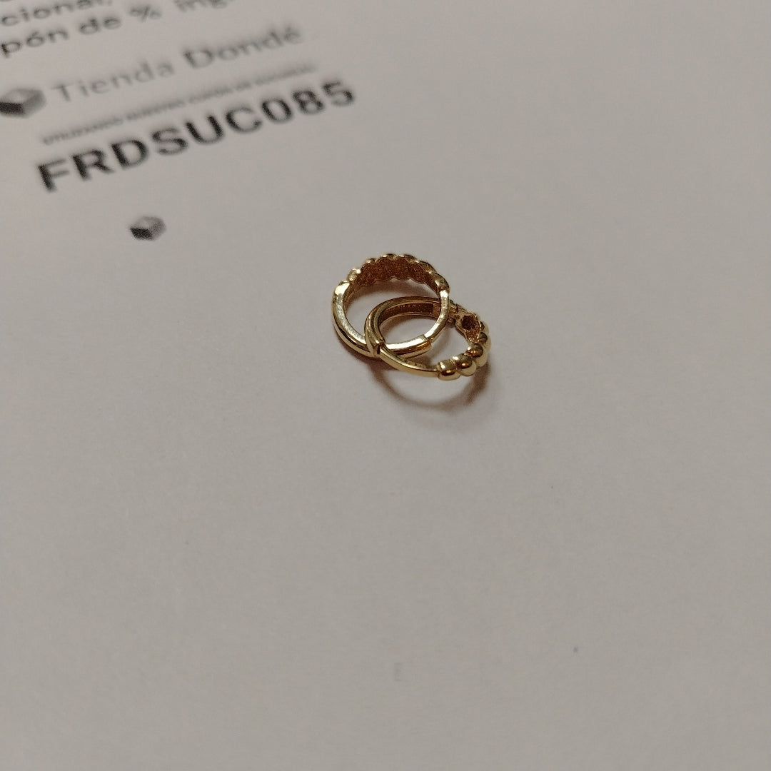 HUGGIES ORO 14K 1.3 (NUEVO)