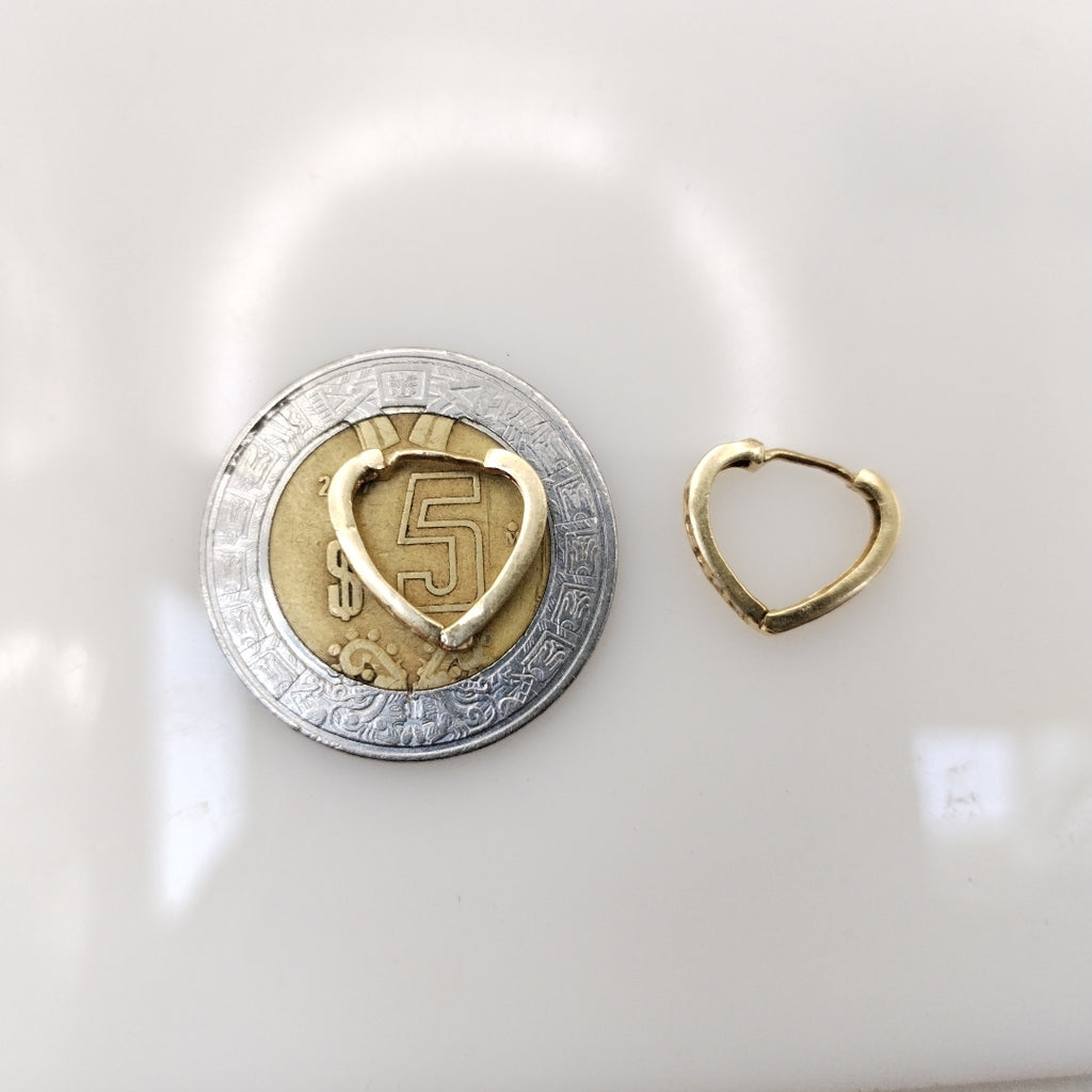 ARETES PAR ORO 10 K 1.2 GRMS (SEMINUEVO)