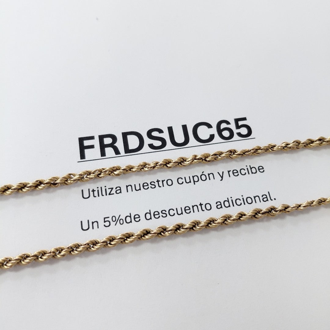 CADENA ORO 10 K 6,50 GRMS (SEMINUEVO)