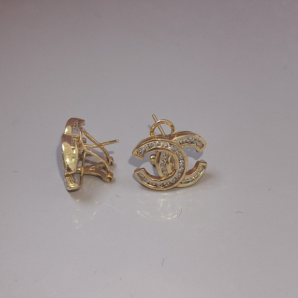 ARETES PAR ORO 14 K 6.2 GRMS (SEMINUEVO)