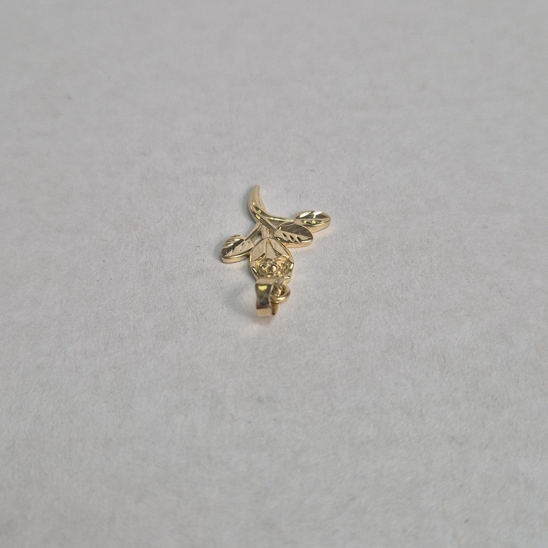 DIJE ROSA 10K 1.4 GR (NUEVO)