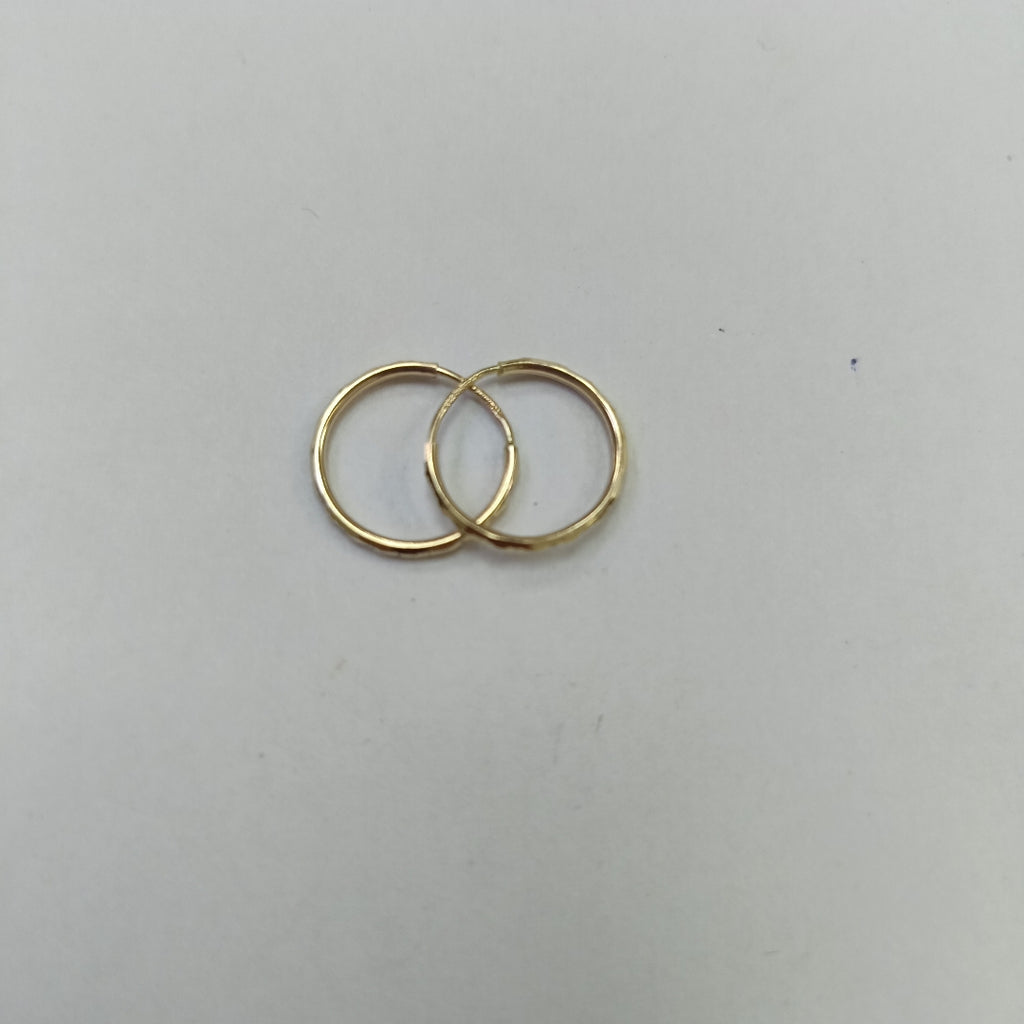 ARRACADAS PAR ORO 10 K 0.6 GRMS (SEMINUEVO)
