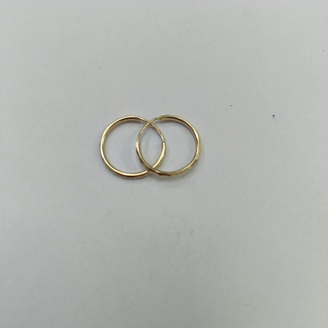 ARRACADAS PAR ORO 10 K 0.6 GRMS (SEMINUEVO)