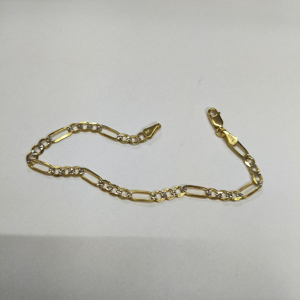 PULSERA 3X1 14K 18 CM 3.9 GR (NUEVO)