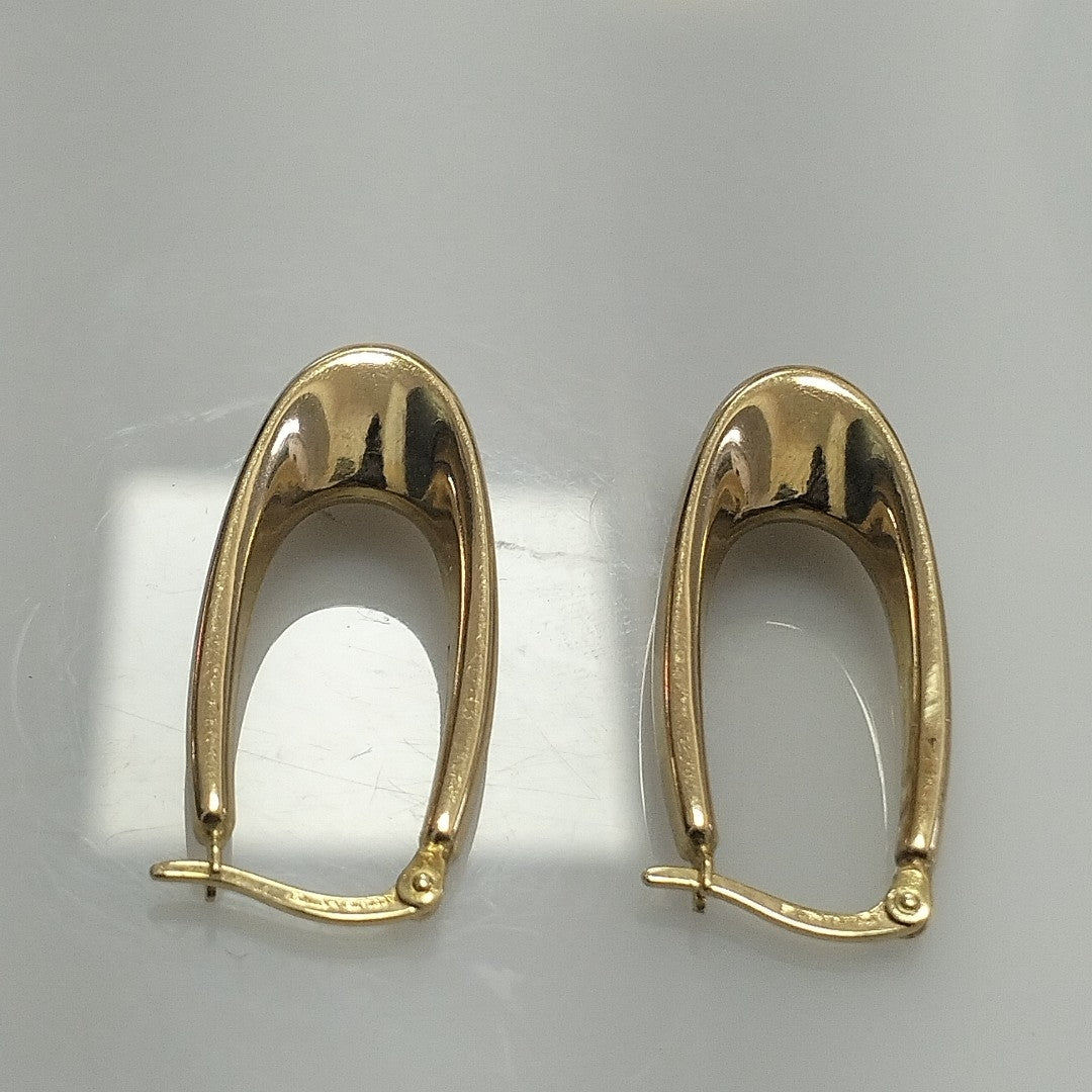 ARETES PAR ORO 14 K 3 GRMS (SEMINUEVO)