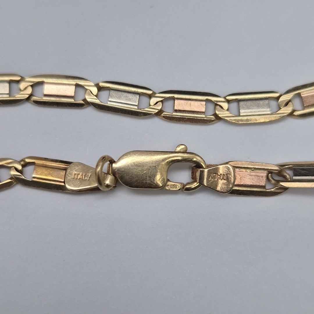PULSERA ORO,RODIADO 14 K 7,00 GRMS (SEMINUEVO)