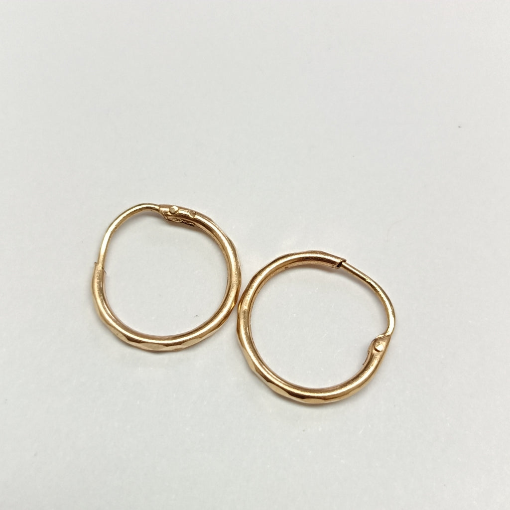 ARRACADAS PAR ORO 14 K 0.8 GRMS (SEMINUEVO)