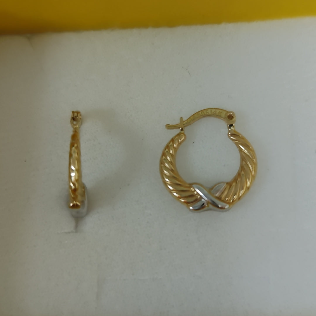 ARRACADAS ORO 14K 1.3 (NUEVO)