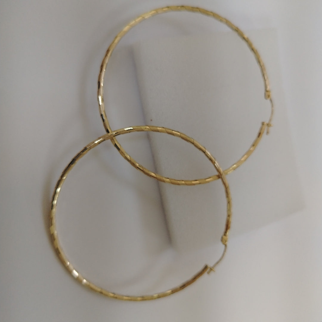 ARRACADAS PAR ORO 10 K 5,40 GRMS (SEMINUEVO)