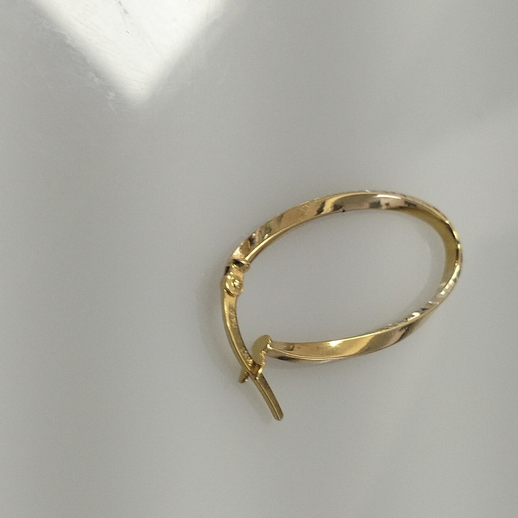ARRACADAS PAR ORO 14 K 1.3 GRMS (SEMINUEVO)