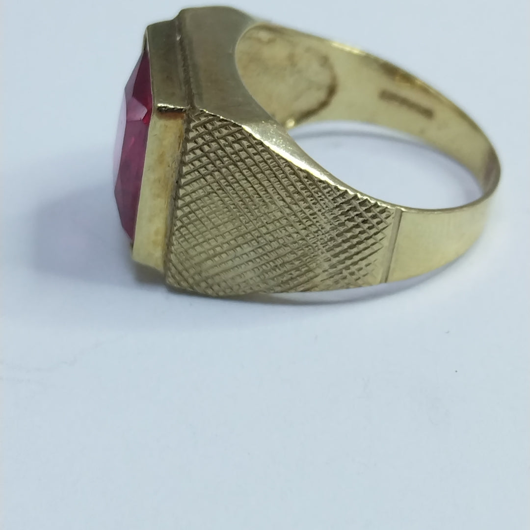 ANILLO ORO 10 K 7,00 GRMS (SEMINUEVO)