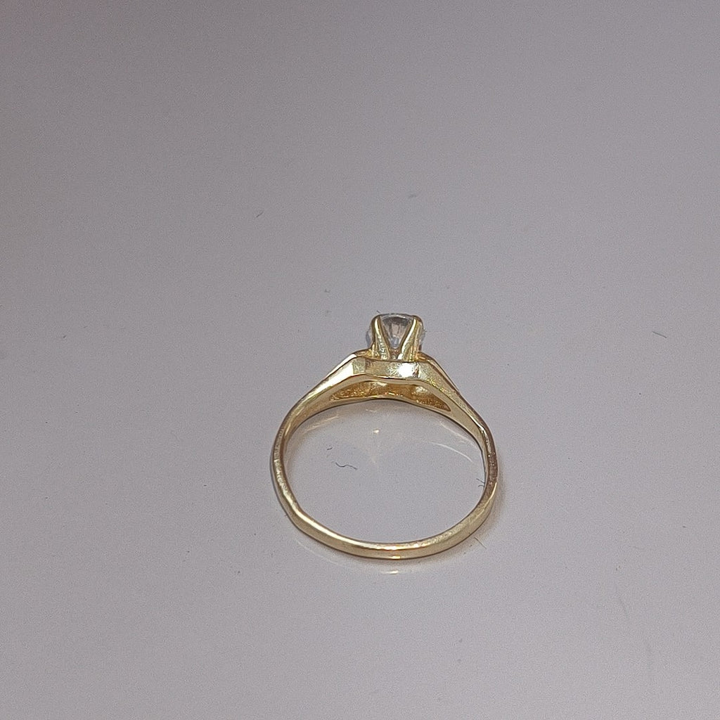 SOLITARIO ORO 14 K 2 GRMS (SEMINUEVO)
