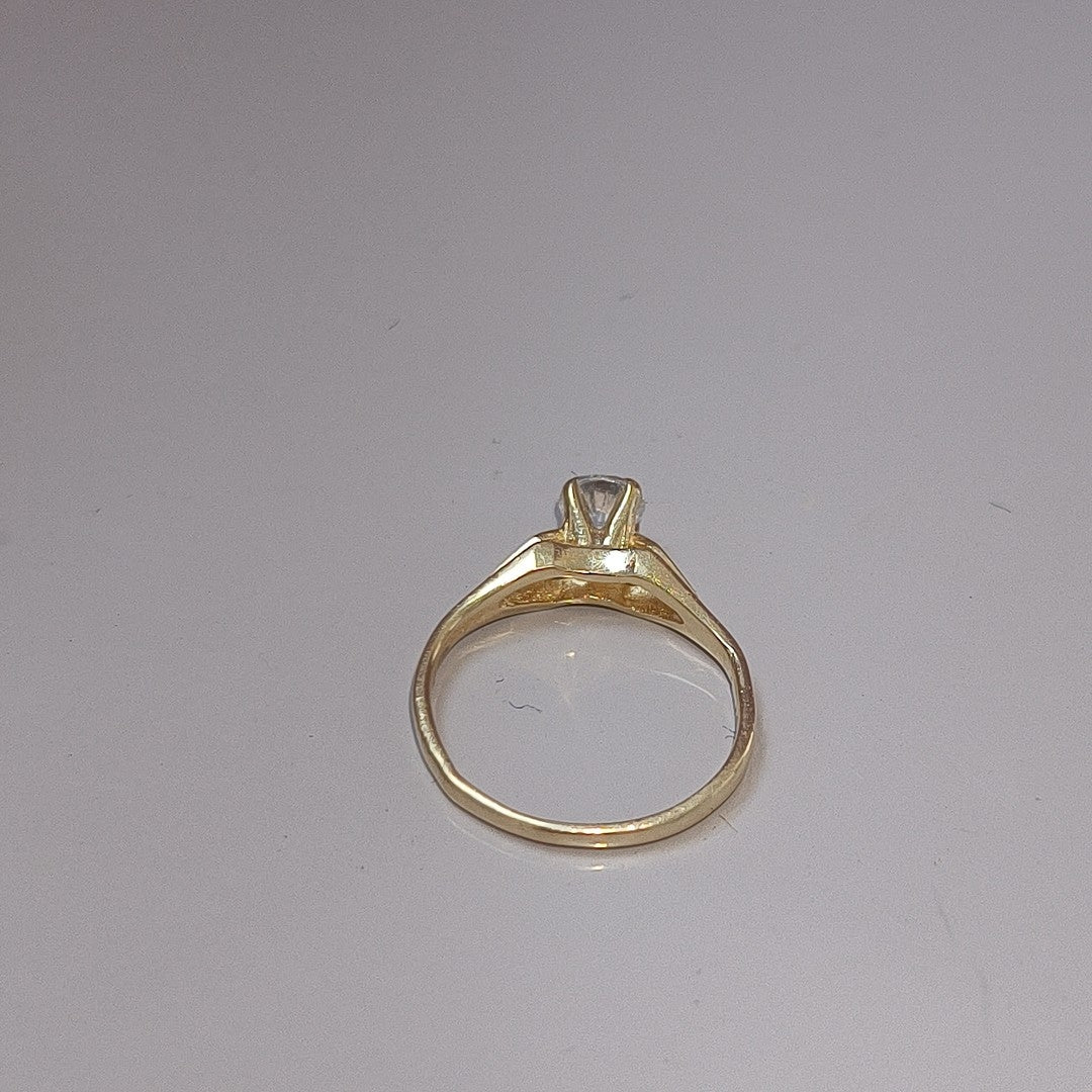 SOLITARIO ORO 14 K 2 GRMS (SEMINUEVO)