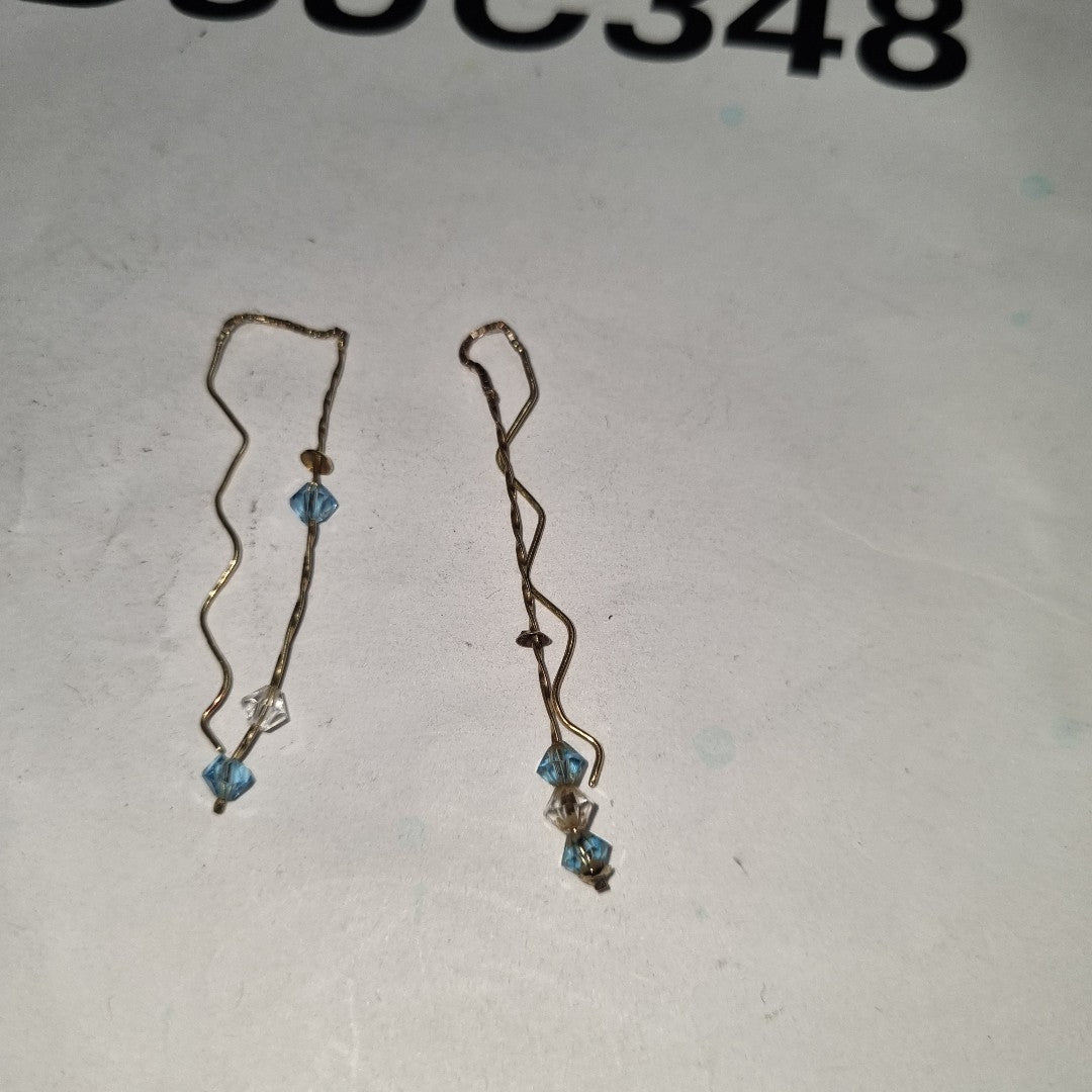 VIOLADORES PAR ORO 14 K 1,30 GRMS (SEMINUEVO)