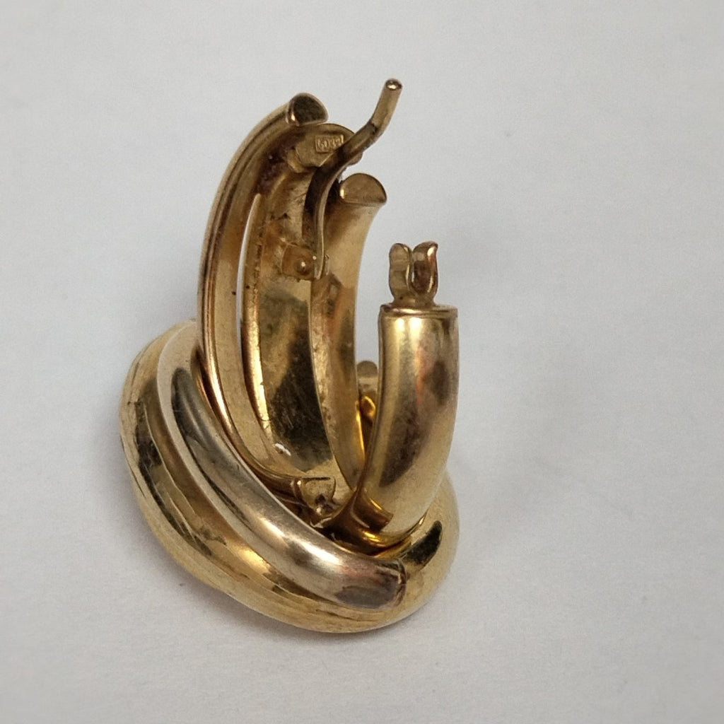 ARRACADAS PAR ORO 10 K 3,30 GRMS (SEMINUEVO)