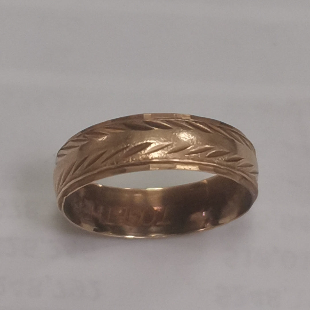 ARGOLLA ORO 10 K 1.4 GRMS (SEMINUEVO)