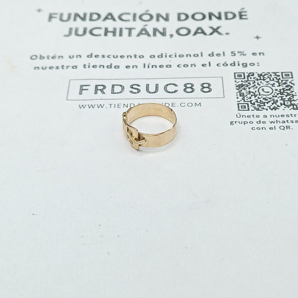 ANILLO ORO 10 K 1.1 GRMS (SEMINUEVO)