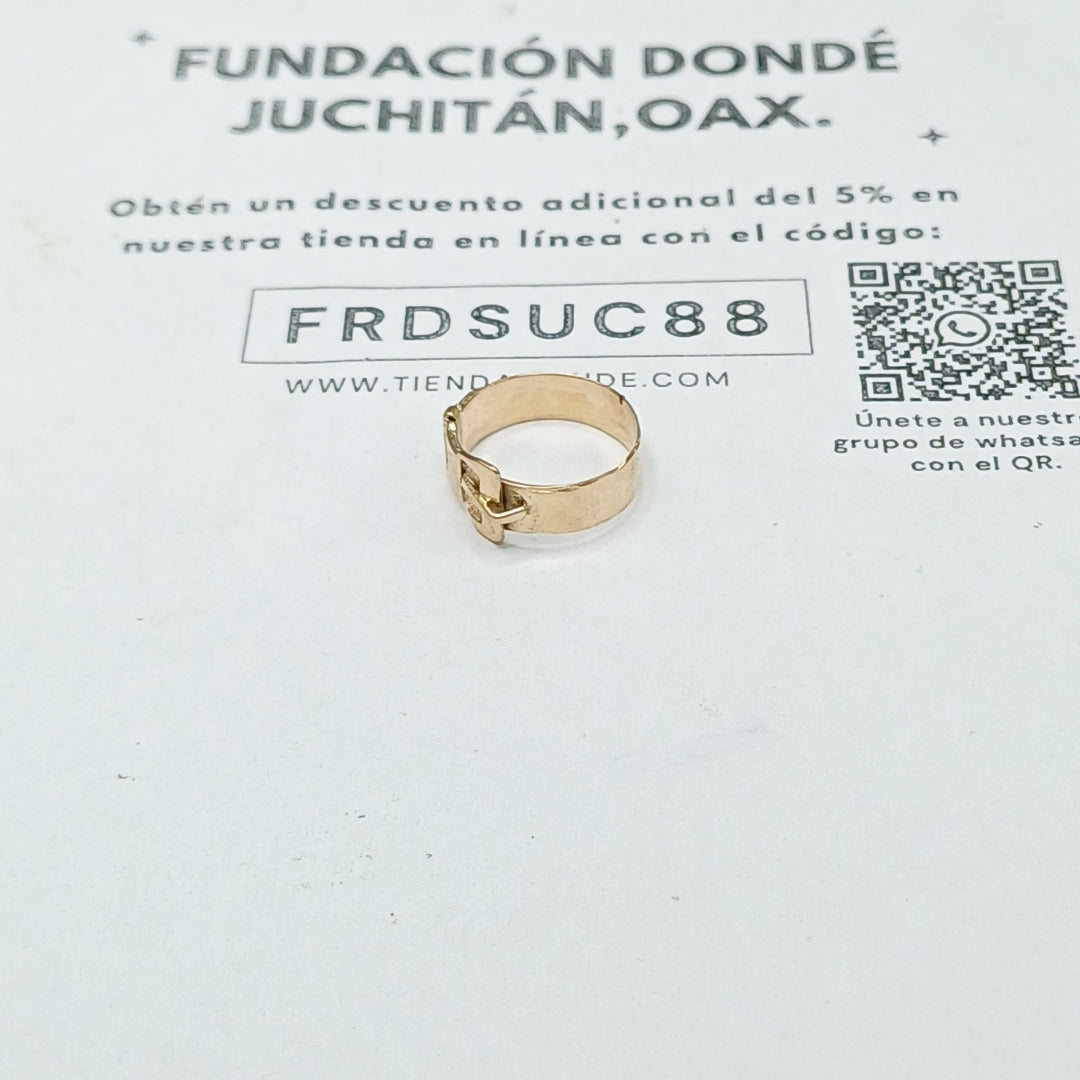 ANILLO ORO 10 K 1.1 GRMS (SEMINUEVO)