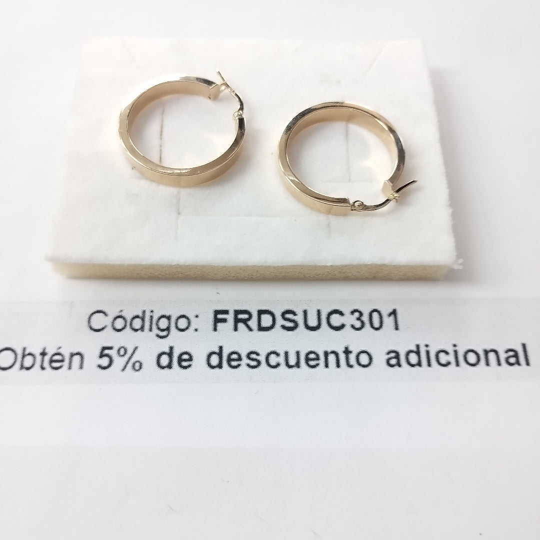 ARRACADAS ORO 14K 2.4 (NUEVO)