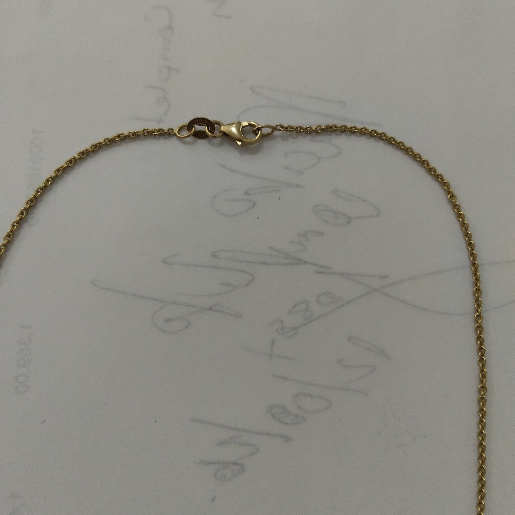 CADENA ORO 14 K 2,30 GRMS (SEMINUEVO)