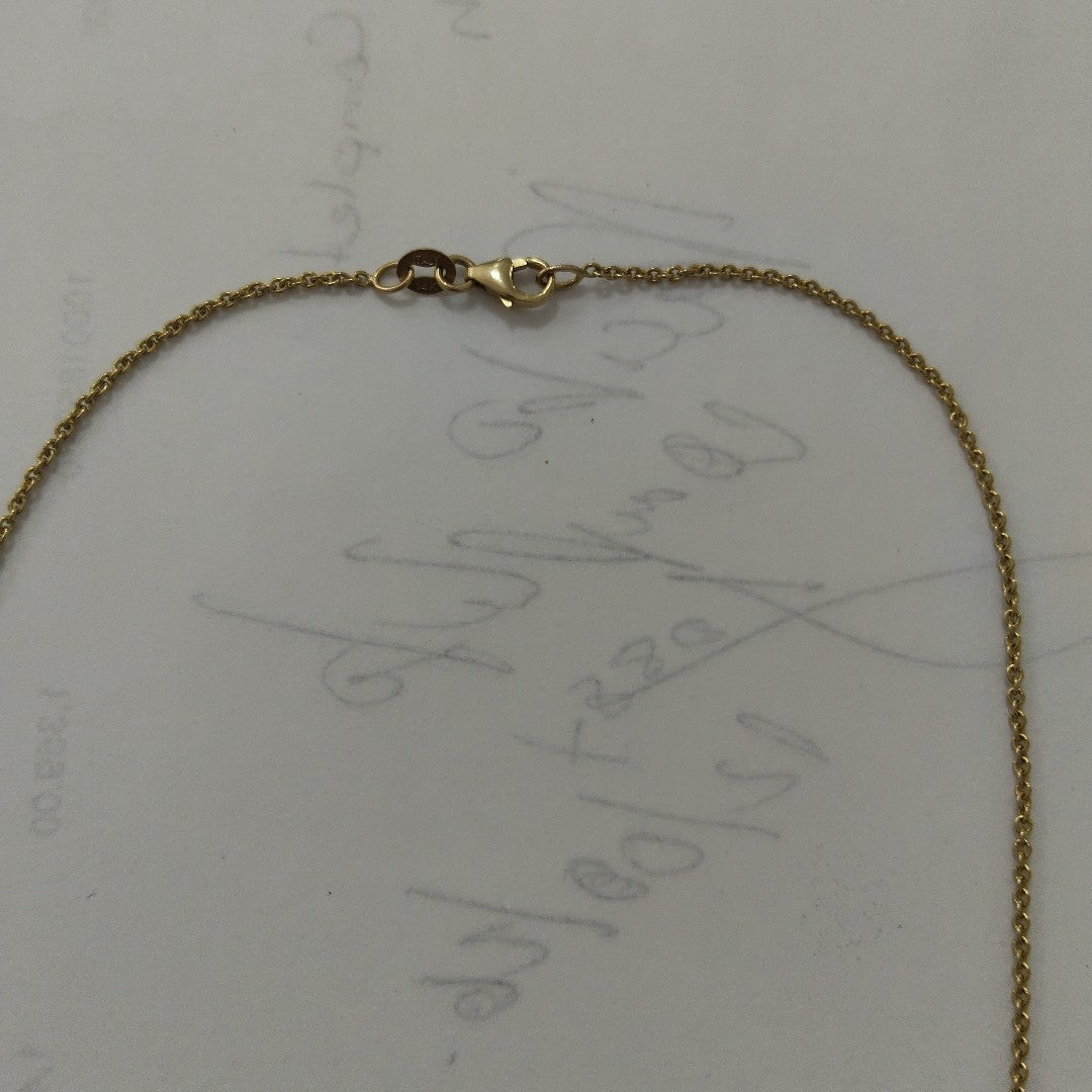 CADENA ORO 14 K 2,30 GRMS (SEMINUEVO)
