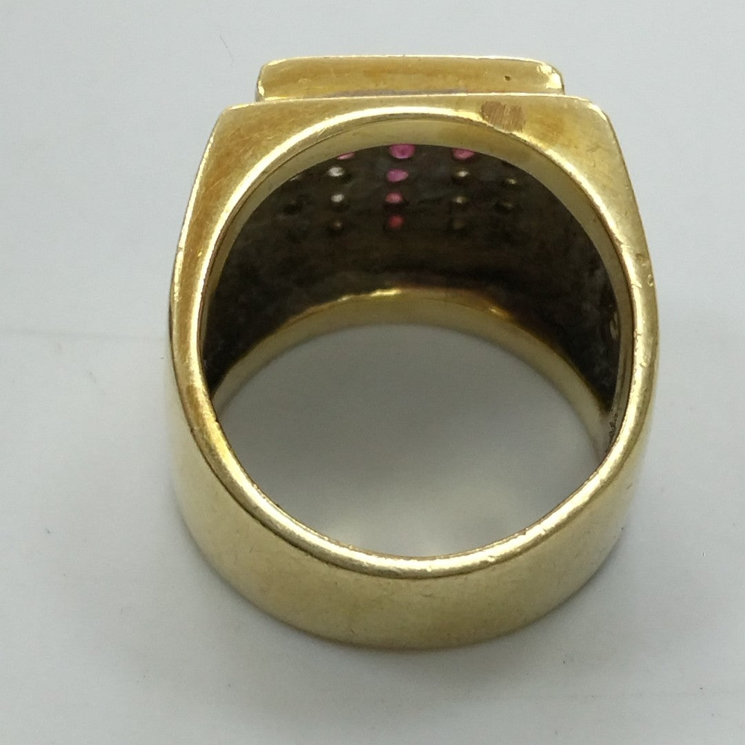 ANILLO ORO 14 K 9.4 GRMS (SEMINUEVO)